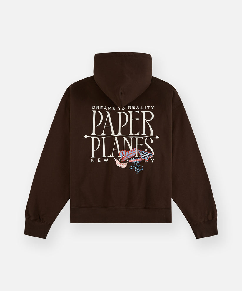 Planes Full Zip Patch Hoodie