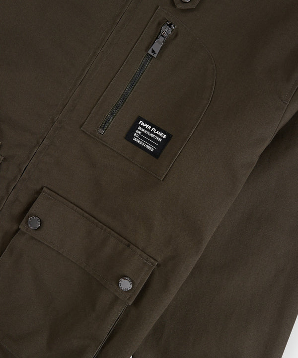 Planes Twill Utility Jacket
