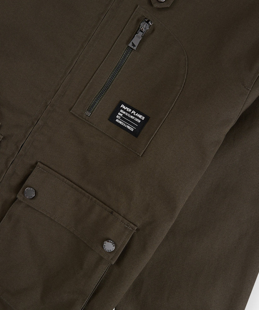 Planes Twill Utility Jacket