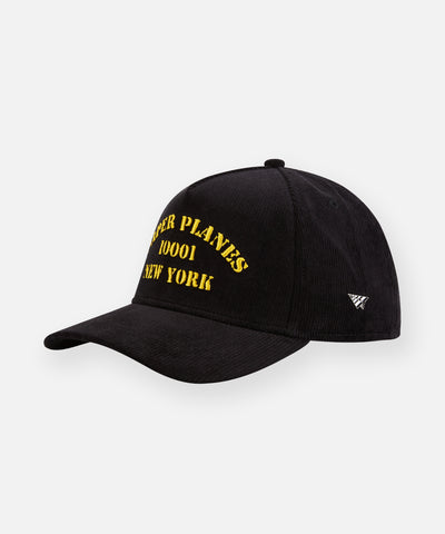 Planes A-Frame Corduroy Snapback Hat
