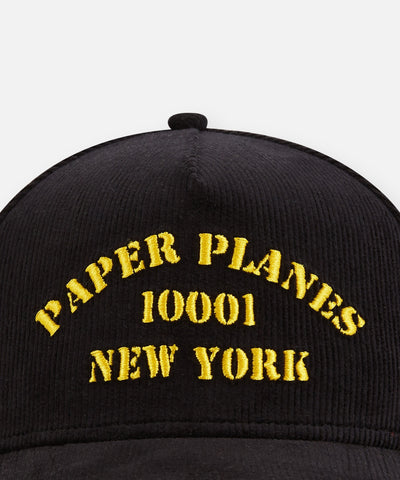 Planes A-Frame Corduroy Snapback Hat