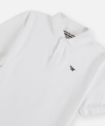Planes Pique Solid Polo
