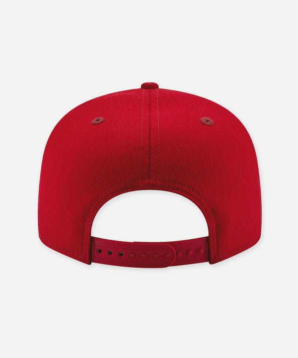 CRIMSON CROWN 9FIFTY SNAPBACK WITH GREY UNDERVISOR