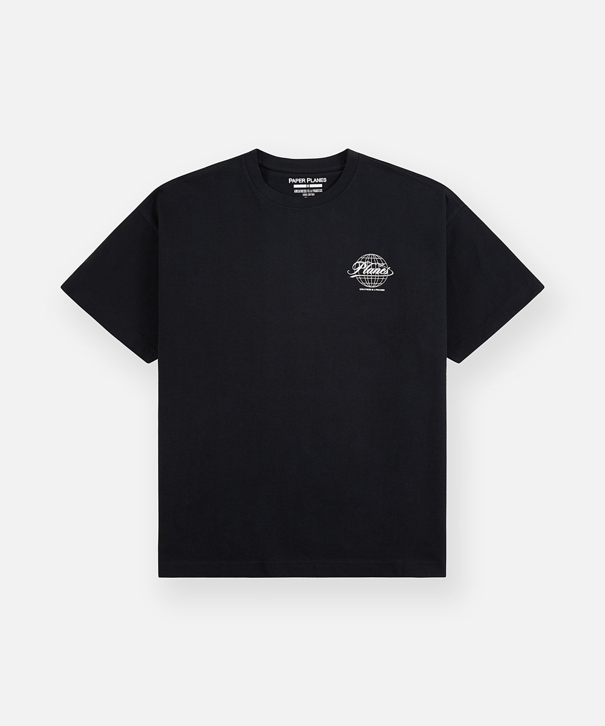 Planes Script Globe Tee