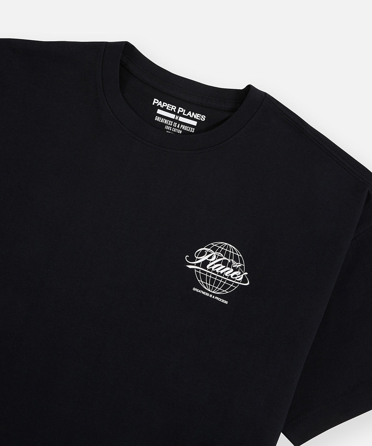 Planes Script Globe Tee