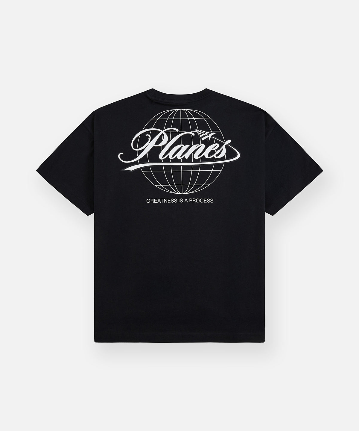 Planes Script Globe Tee