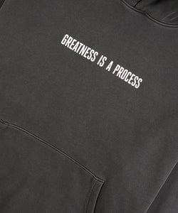 Greatness Is A Process Heavyweight Hoodie