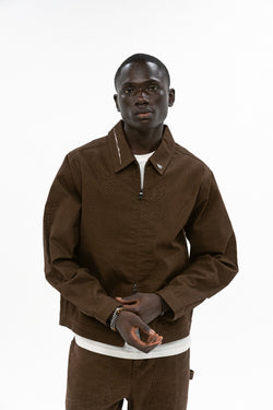 Paper Planes Canvas Script Work Jacket