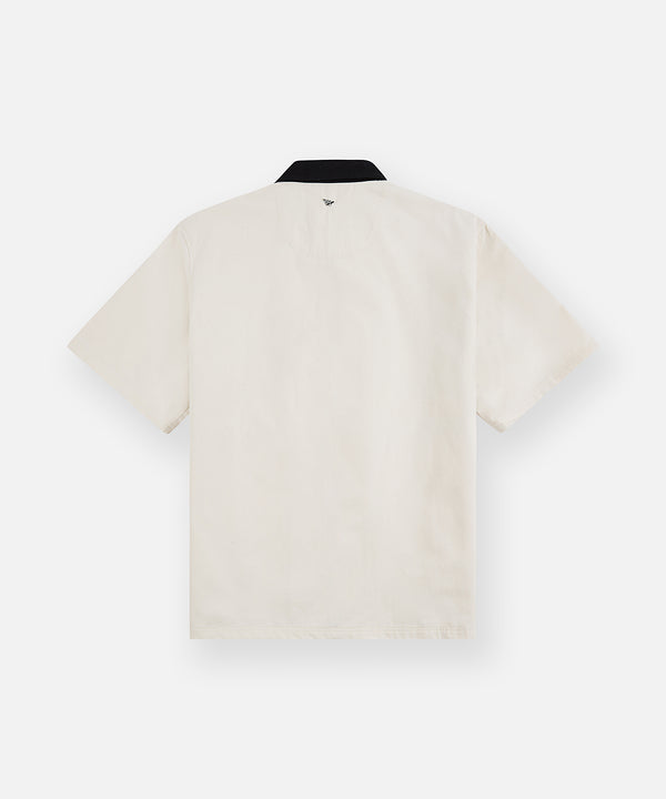 Planes Twill Zip Up Shirt