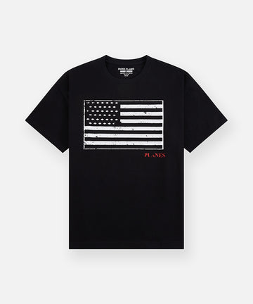 Planes Black Diamond Flag Tee