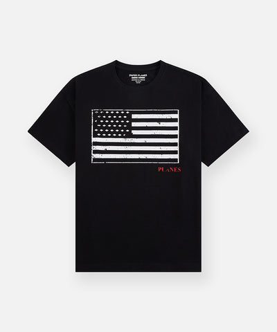 Planes Black Diamond Flag Tee