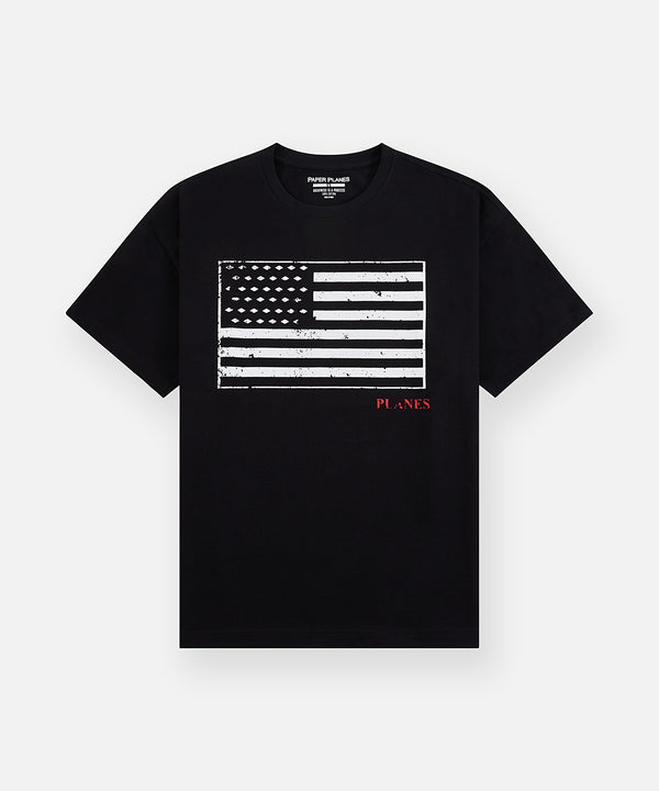 Planes Black Diamond Flag Tee