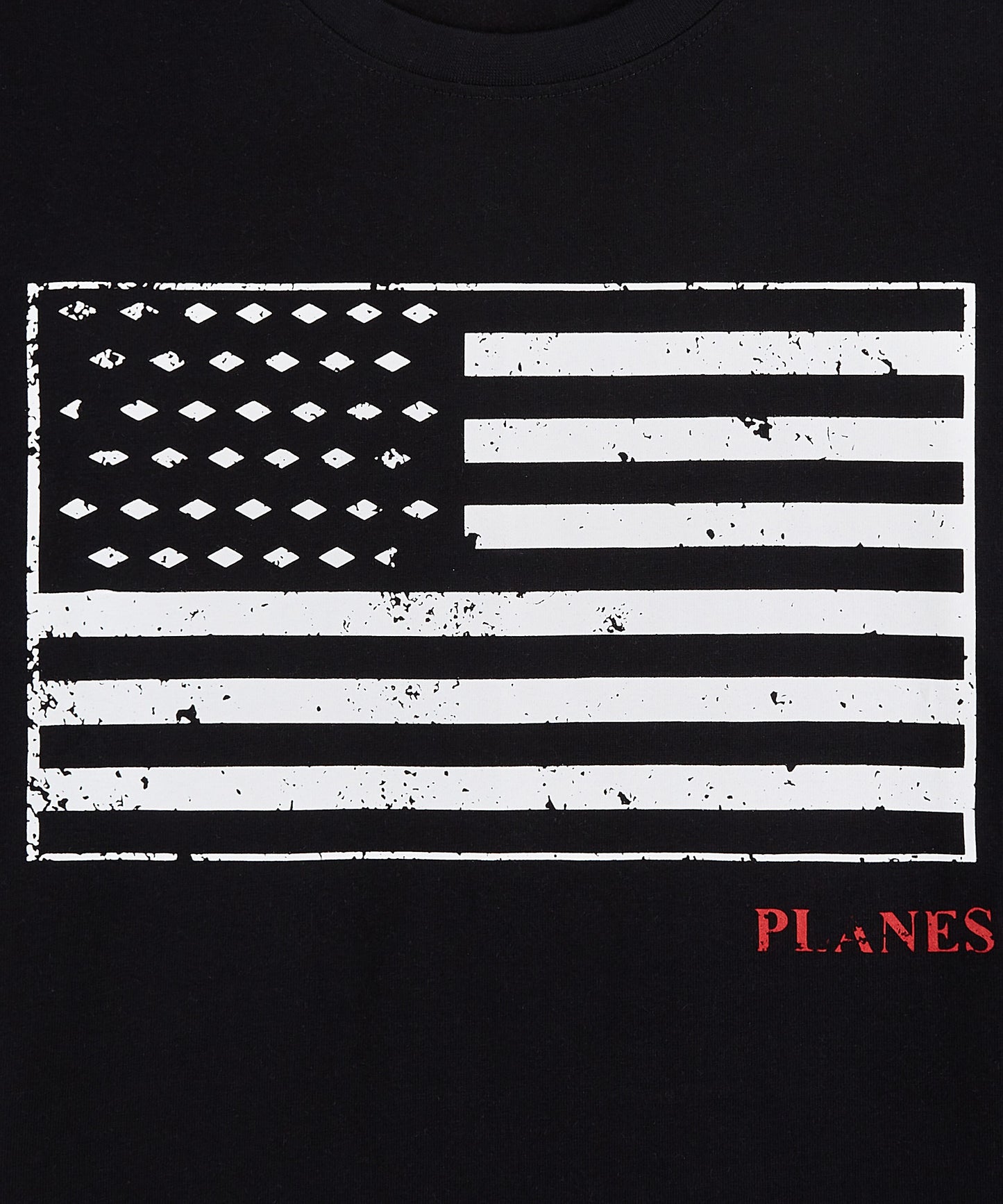 Planes Black Diamond Flag Tee