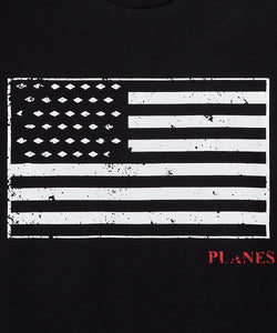 Planes Black Diamond Flag Tee