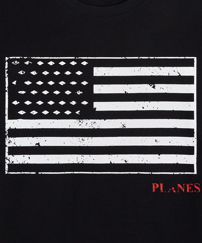 Planes Black Diamond Flag Tee