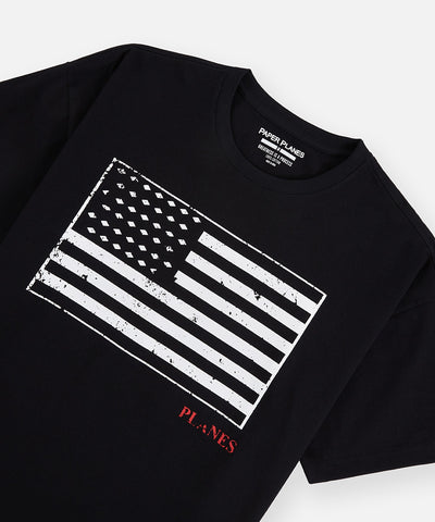Planes Black Diamond Flag Tee