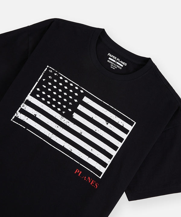Planes Black Diamond Flag Tee