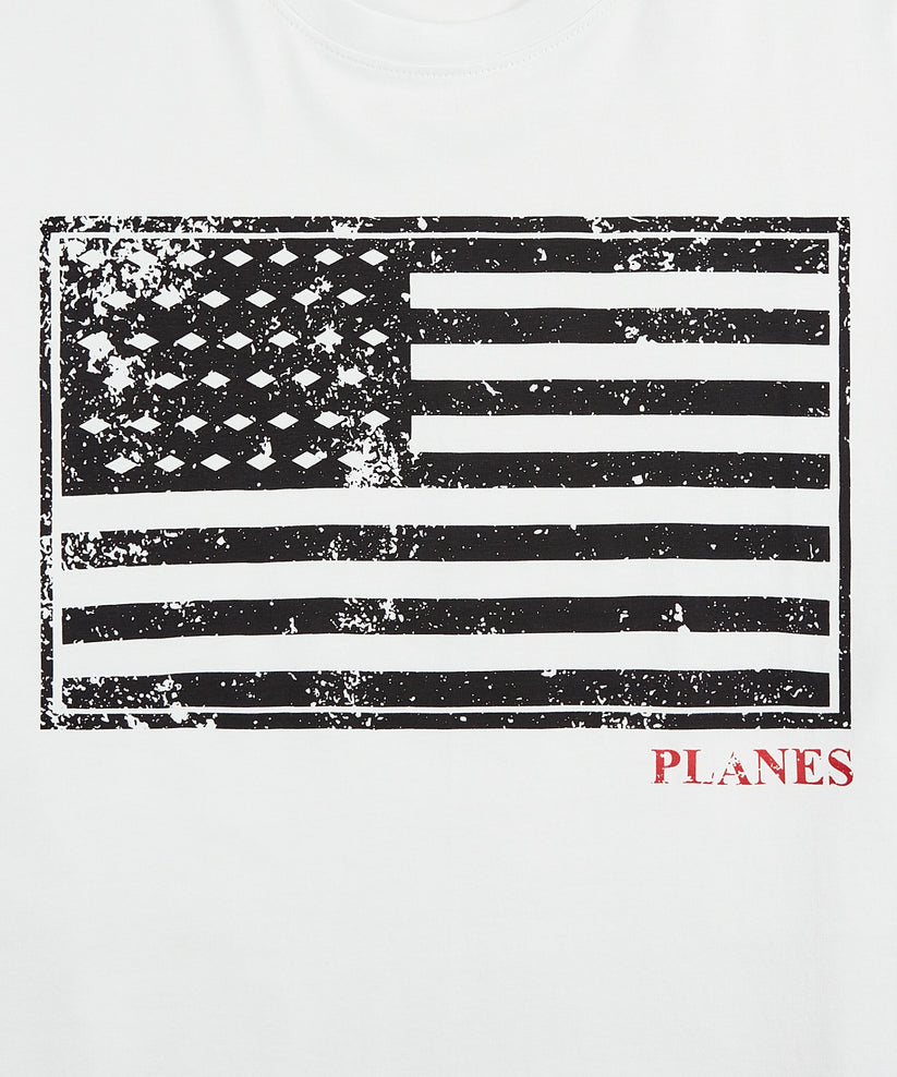 Planes Black Diamond Flag Tee