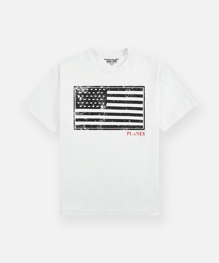 Planes Black Diamond Flag Tee