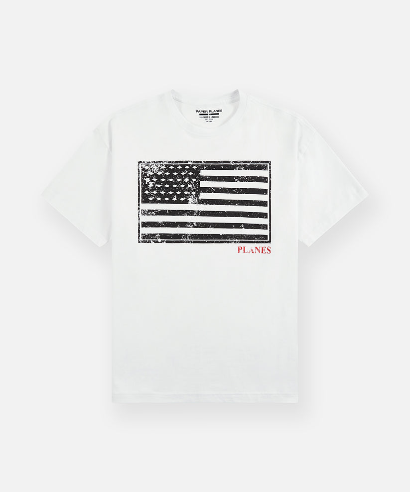 Planes Black Diamond Flag Tee