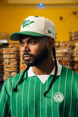 The Original Chrome White/ Kelly 9Fifty Snapback Crown