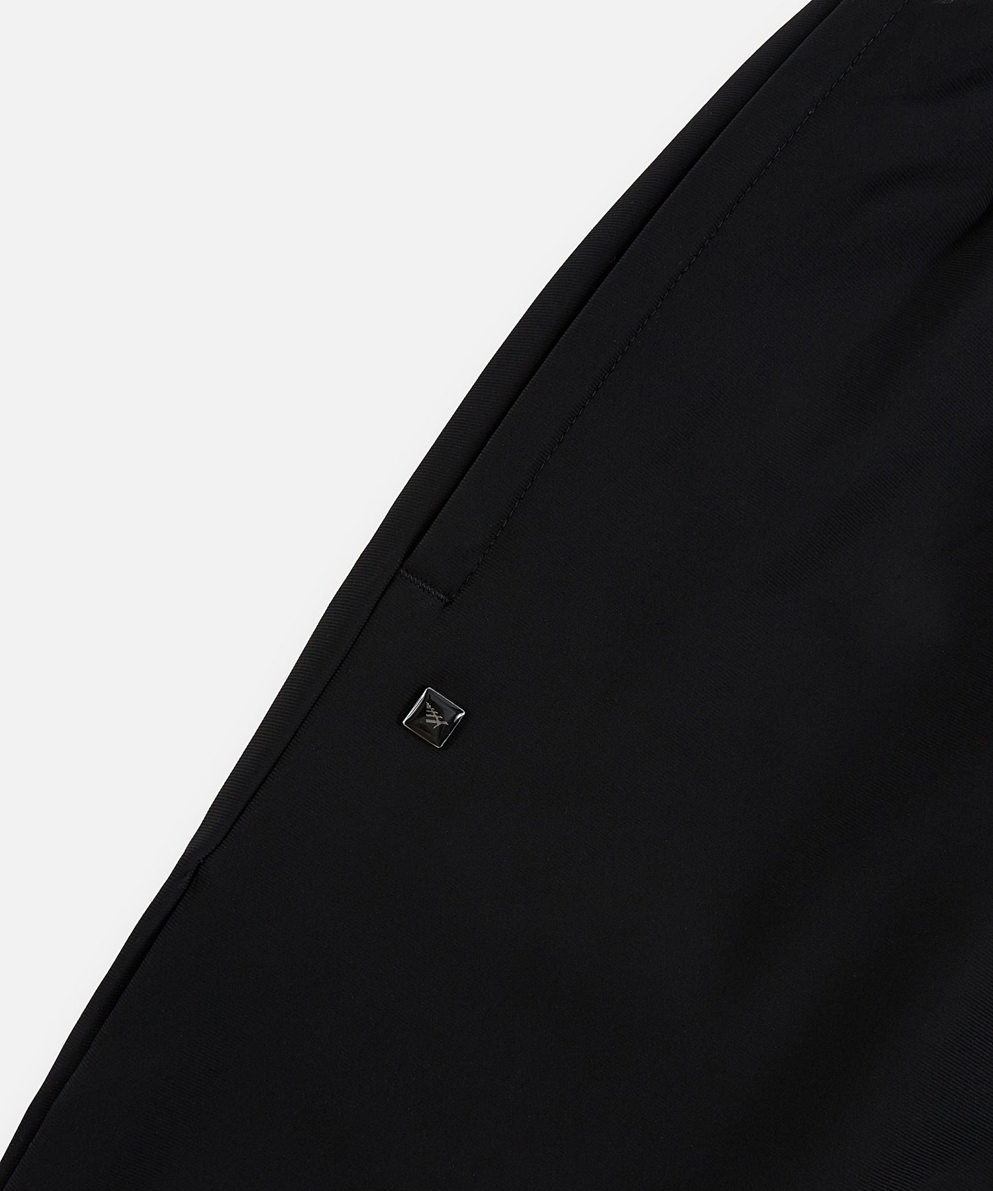 PLanes Double-Faced Stretch Pants With Elastic Waistband