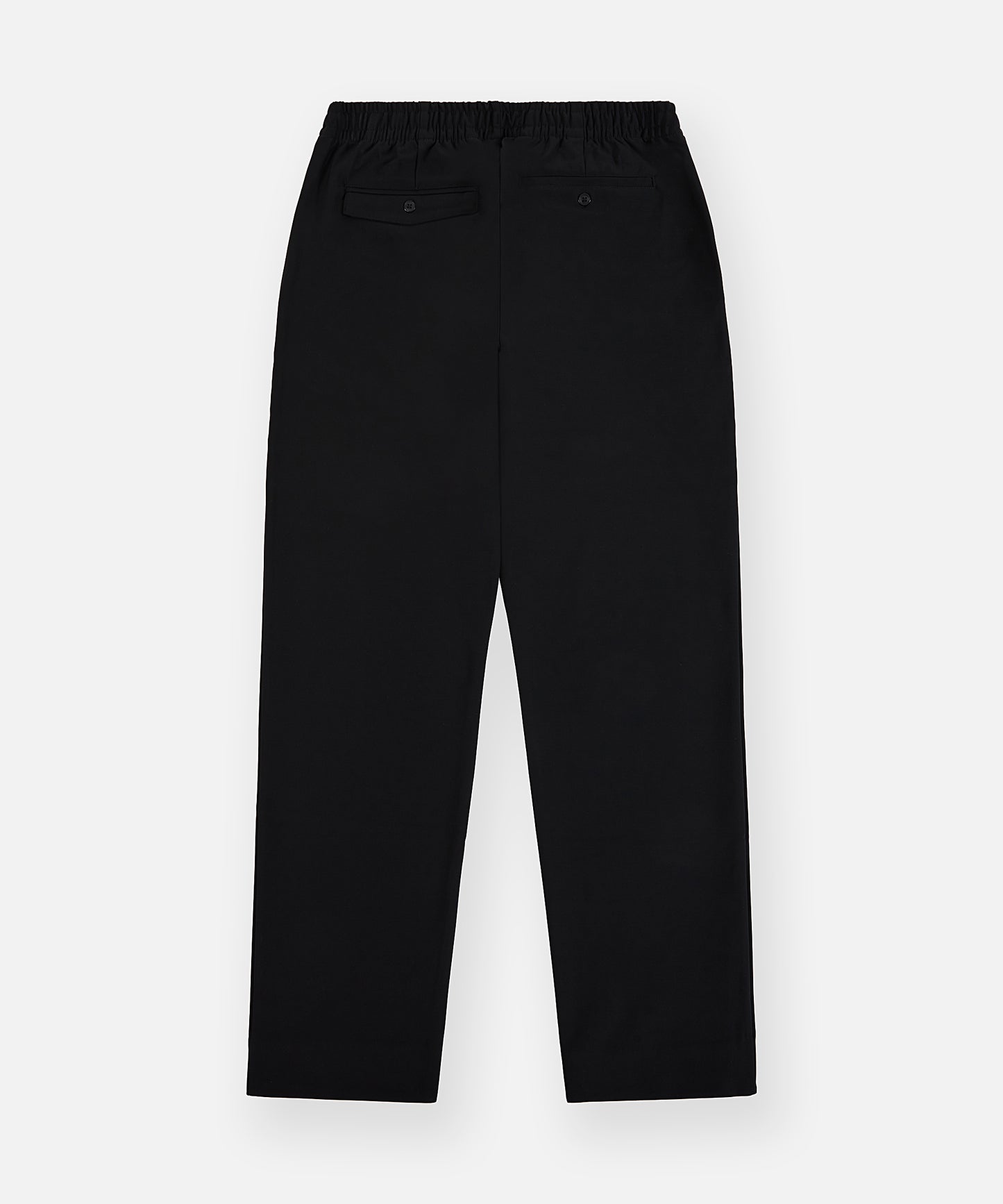 PLanes Double-Faced Stretch Pants With Elastic Waistband