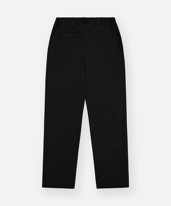 PLanes Double-Faced Stretch Pants With Elastic Waistband