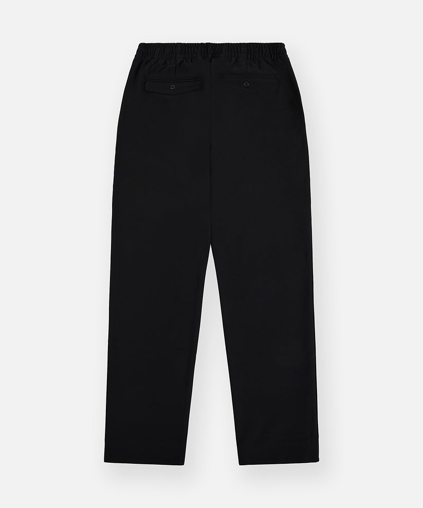 PLanes Double-Faced Stretch Pants With Elastic Waistband