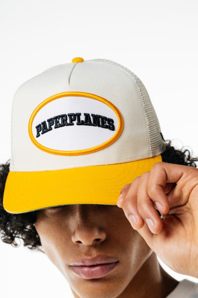 Paper Planes Arched Trucker