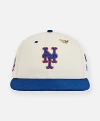 Planes x New York Mets Chrome White 9Fifty Snapback