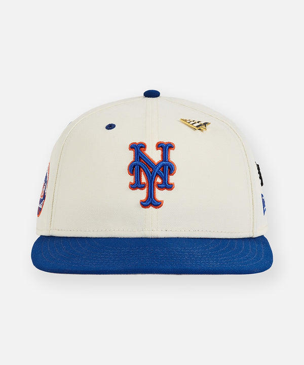 Planes x New York Mets Chrome White 9Fifty Snapback
