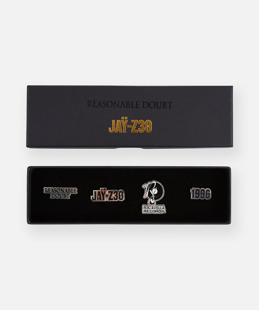 JAŸ-Z30 Reasonable Doubt Pin Set