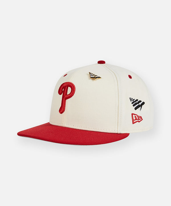 Planes x Philadelphia Phillies Chrome White 59Fifty Fitted