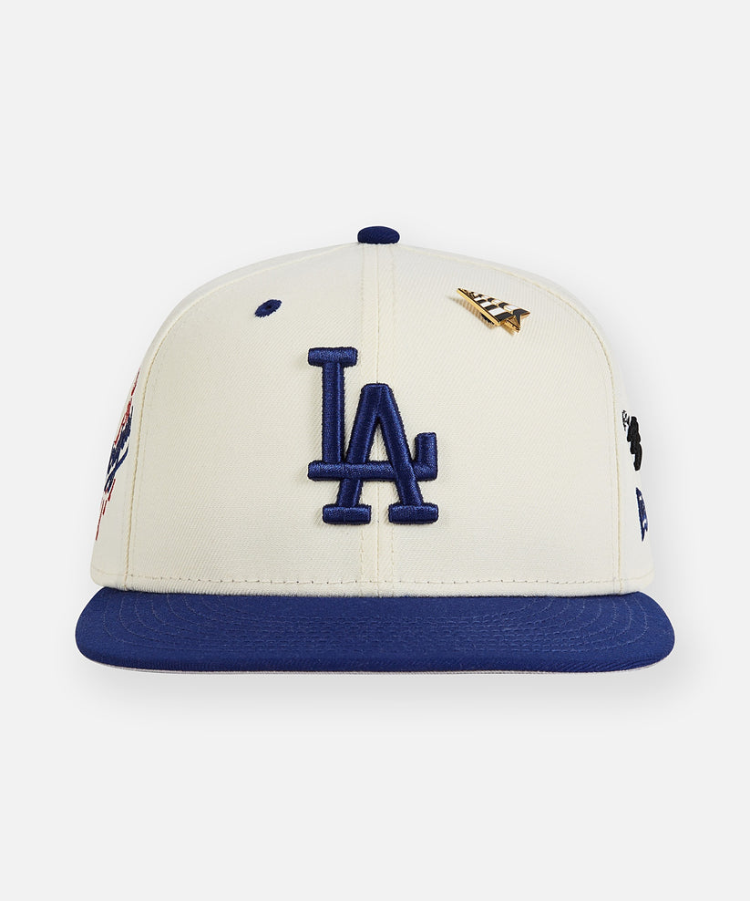 Planes x Los Angeles Dodgers Chrome White 59Fifty Fitted