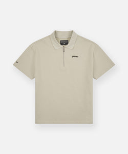 Paper Planes Lockup Quarter Zip Polo