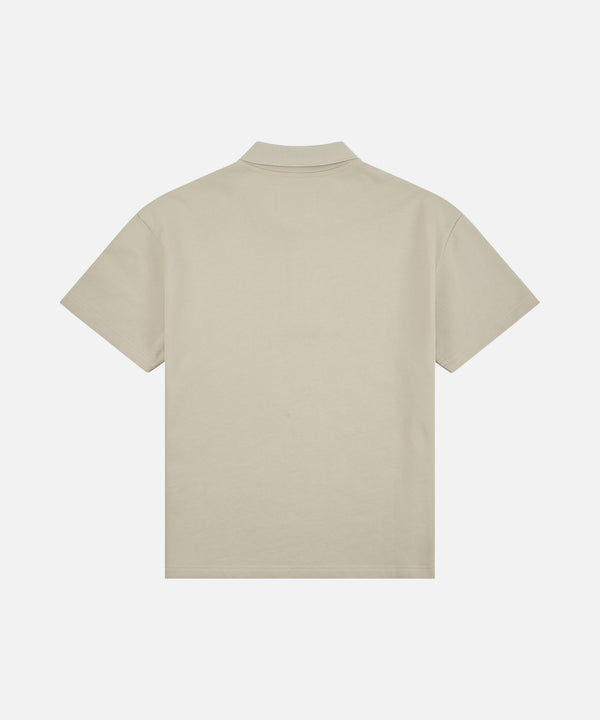 Paper Planes Lockup Quarter Zip Polo