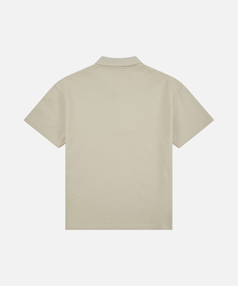 Paper Planes Lockup Quarter Zip Polo