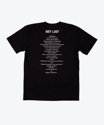 Planes JAŸ-Z30 Set List Tee