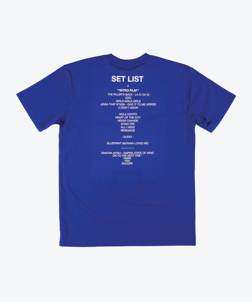 Planes JAŸ-Z30 Set List Tee – Paper Planes