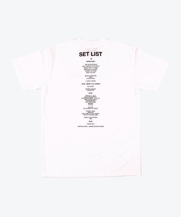 Planes JAŸ-Z30 Set List Tee