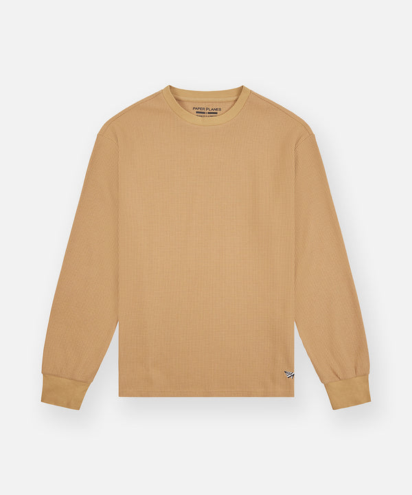 Planes Waffle Long Sleeve Tee