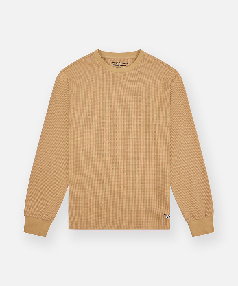Planes Waffle Long Sleeve Tee