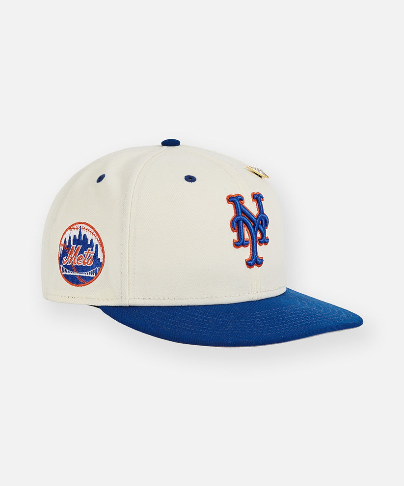 Planes x New York Mets Chrome White 59Fifty Fitted