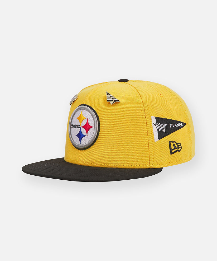 Planes x Pittsburgh Steelers 2-Tone 9Fifty Snapback