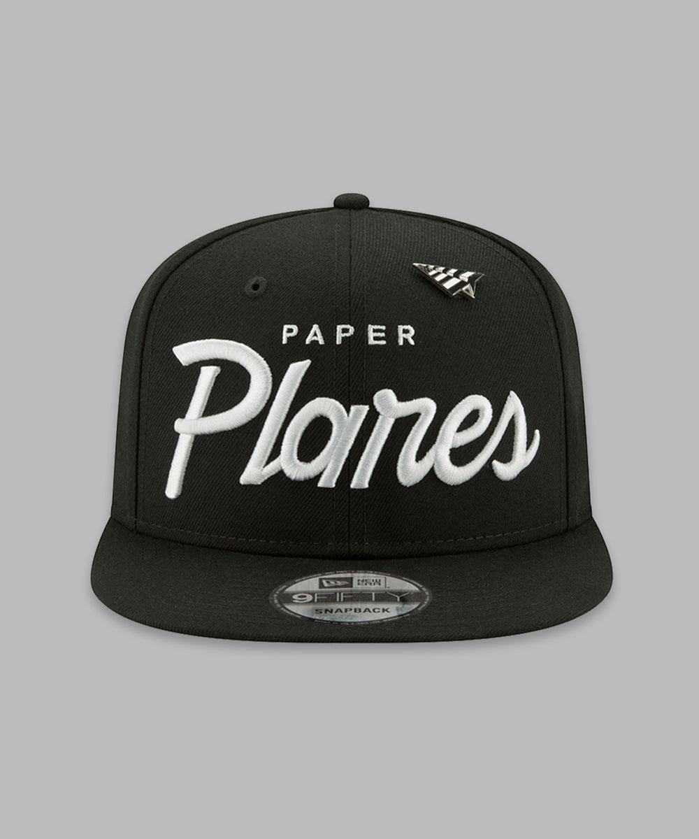 Paper Planes - Blueprint 9Fifty Snapback Hat - Black