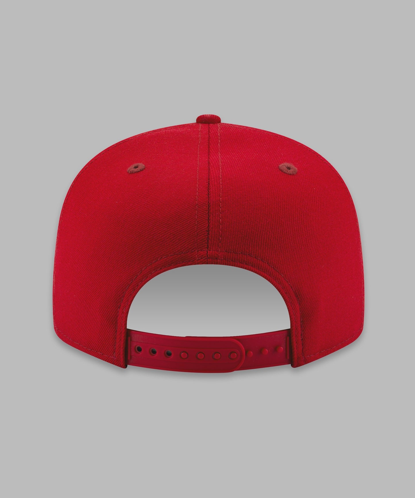 CRIMSON CROWN 9FIFTY SNAPBACK WITH GREY UNDERVISOR