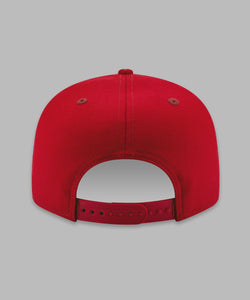 CRIMSON CROWN 9FIFTY SNAPBACK WITH GREY UNDERVISOR