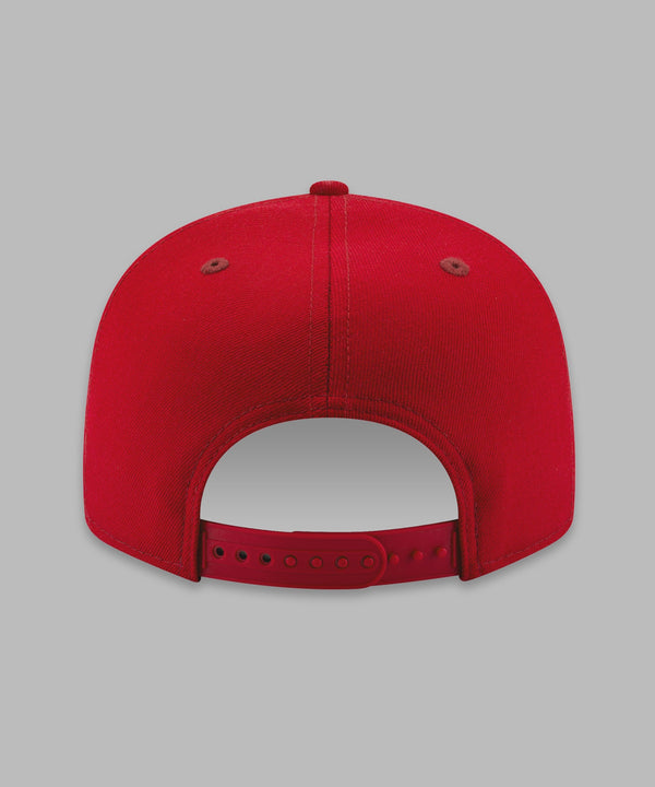 CRIMSON CROWN 9FIFTY SNAPBACK WITH GREY UNDERVISOR