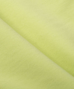  French terry closeup on Paper Planes Gusset Short color Lime Sherbet.